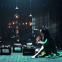 【浪人47】菊地凛子<em>爱上女巫</em>造型,配戴变色隐
